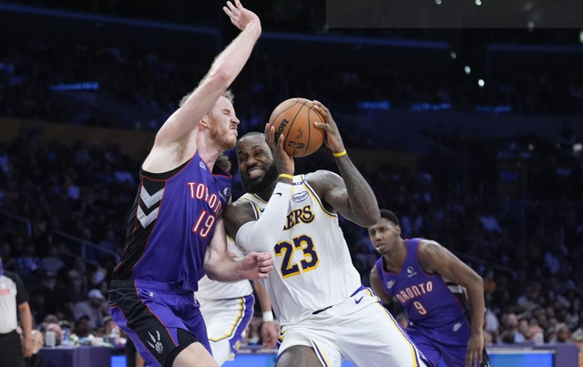 猛龙卫冕回搏冲击，连跌数场但詹姆斯仍领先